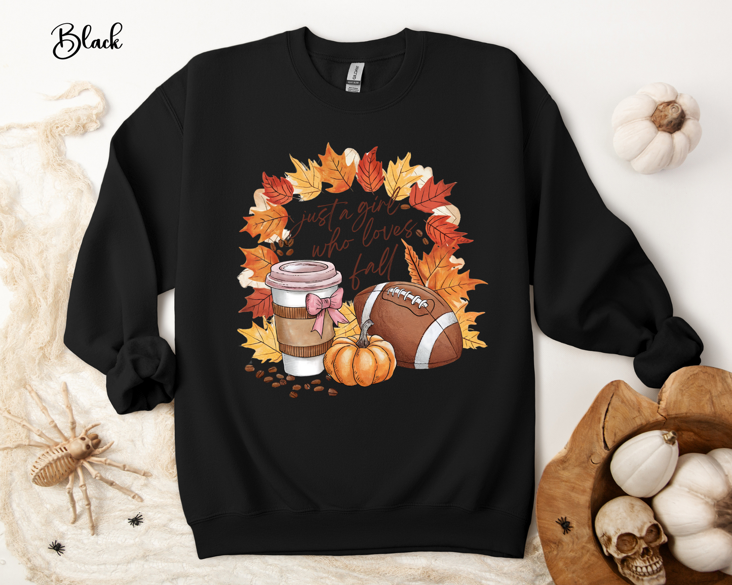 Just a Girl Who Loves Fall Sweatshirt