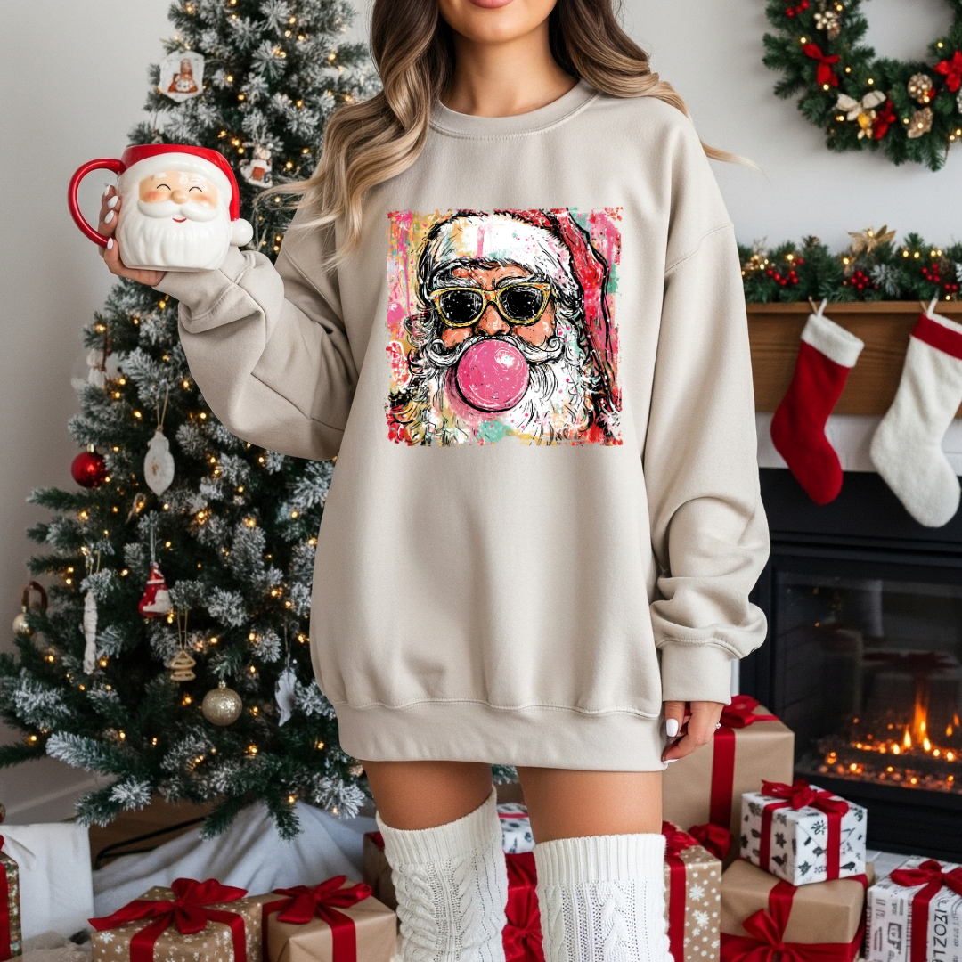 Preppy Santa Clause sweatshirt