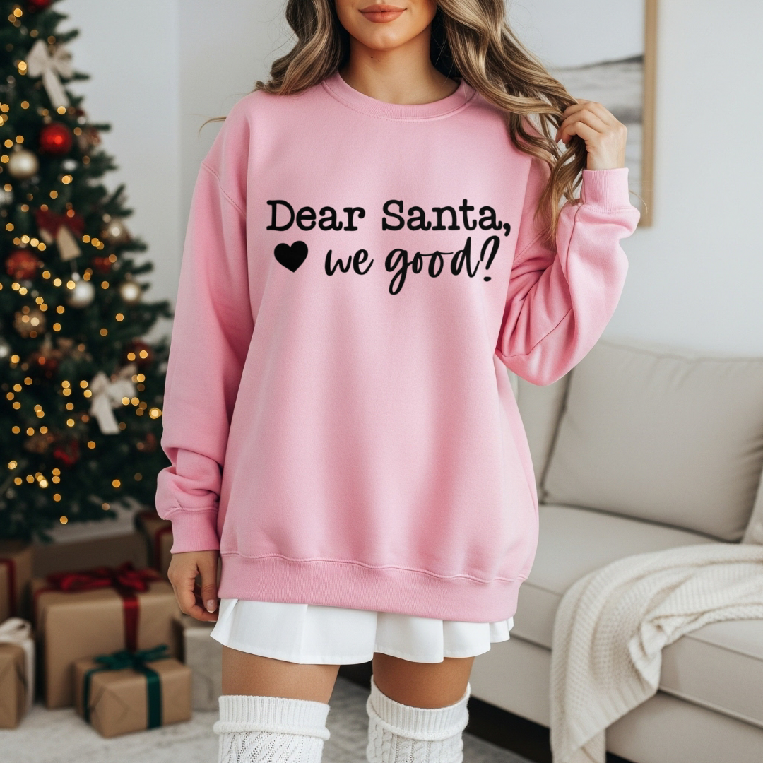 Dear Santa We good? Sweatshirt