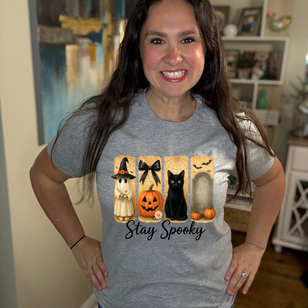 BrushStroke Stay Spooky Tee