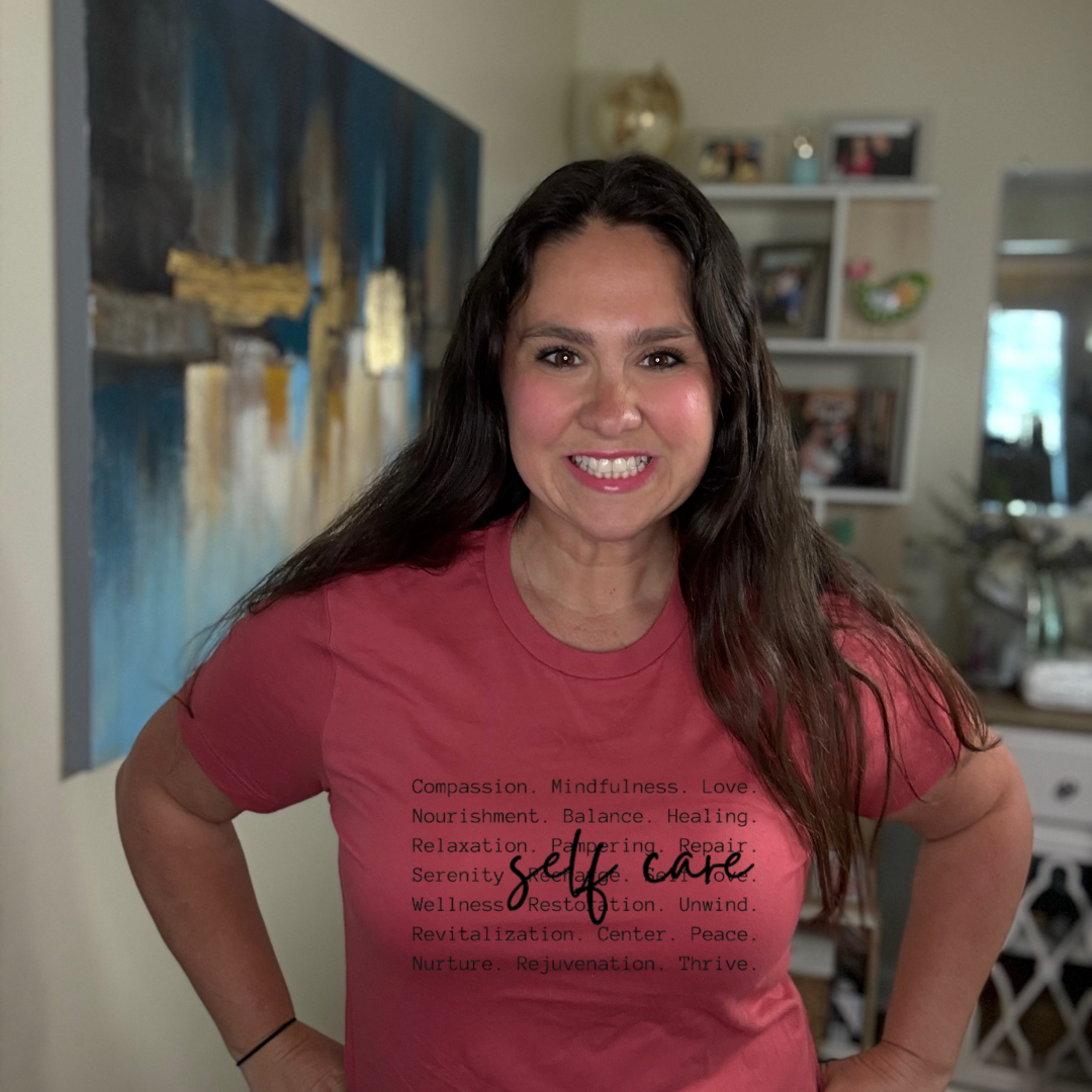 Self Care Words Tee