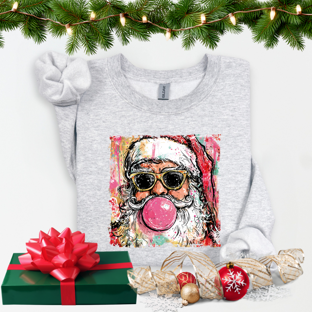 Preppy Santa Clause sweatshirt