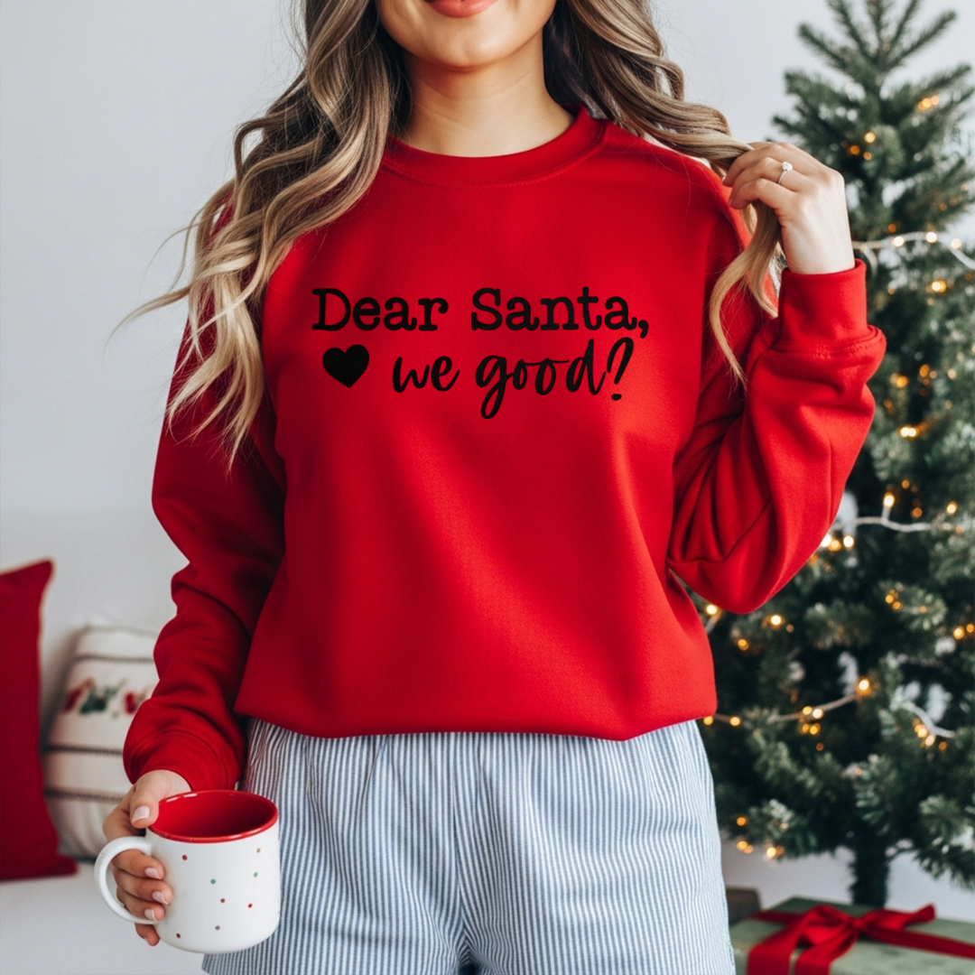 Dear Santa We good? Sweatshirt