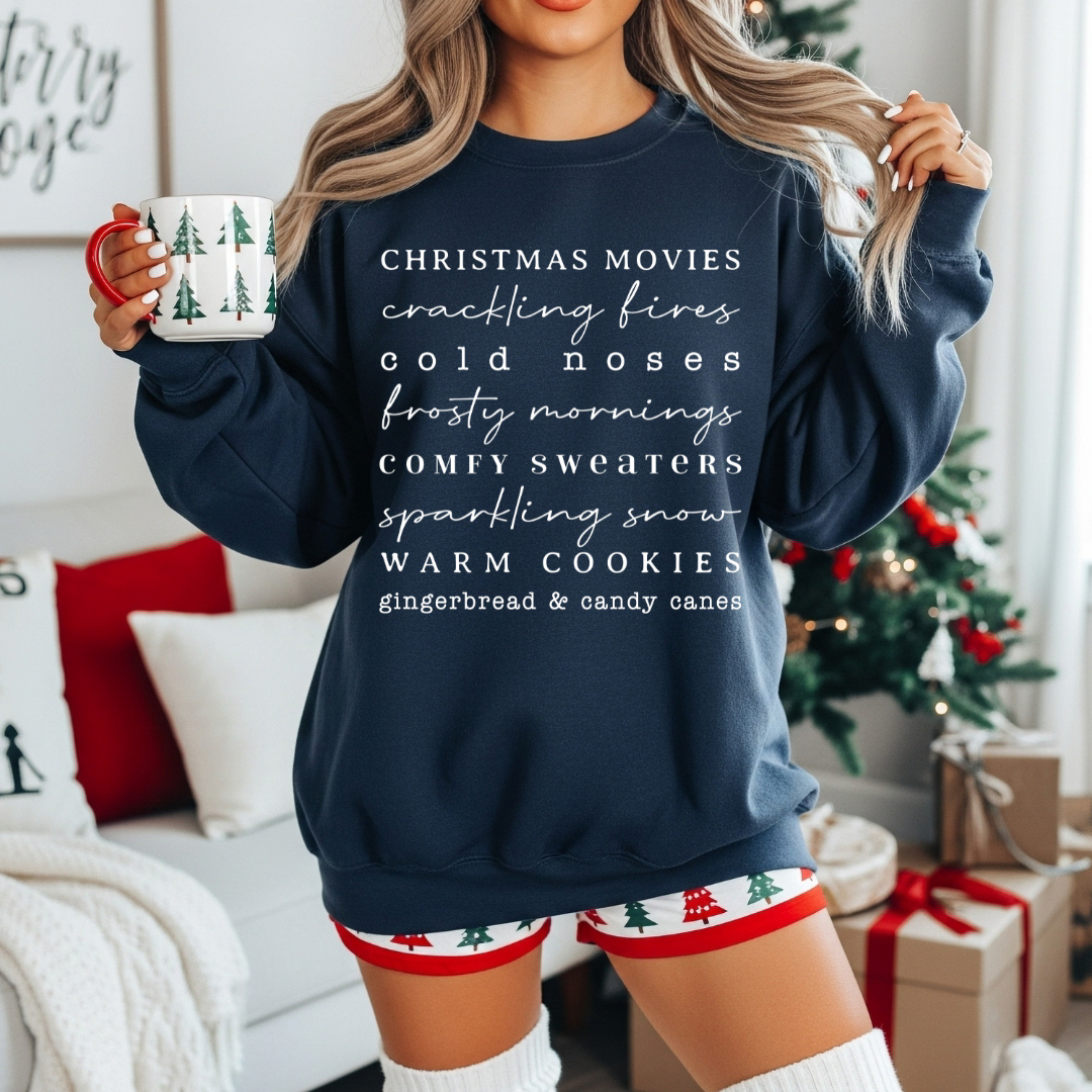 Christmas Words sweatshirt