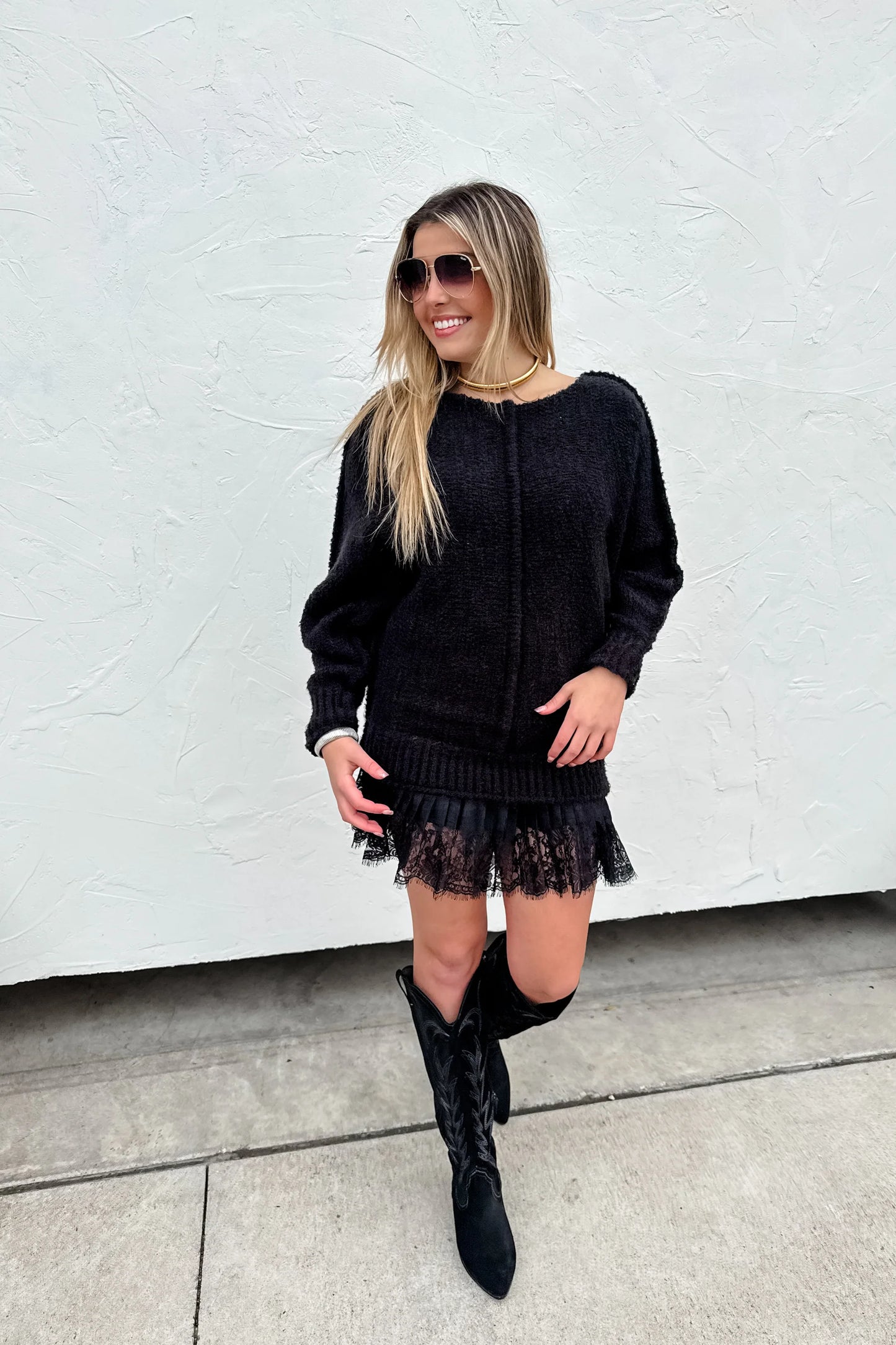 VIVIANE LACE SLIP SKIRT