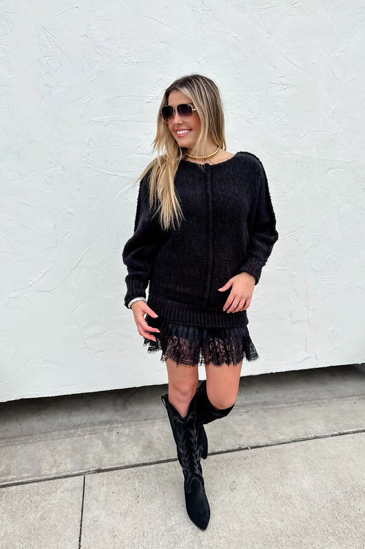 VIVIANE LACE SLIP SKIRT