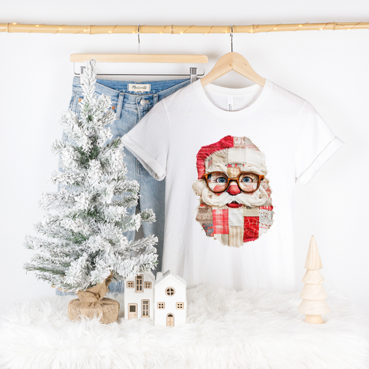 Santa Patchwork T-Shirt