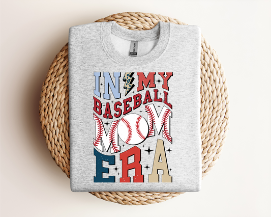 Baseball Mom Era | Sweatshirt or T-Shirt