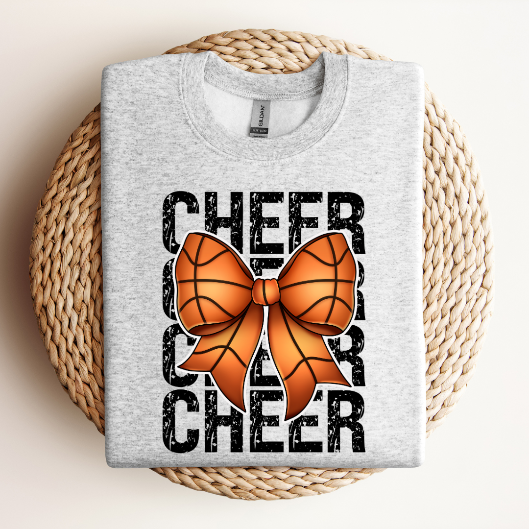 Cheer Basketball Bows | Sweatshirt