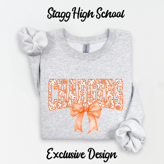 Stagg Chargers Floral Sweatshirt