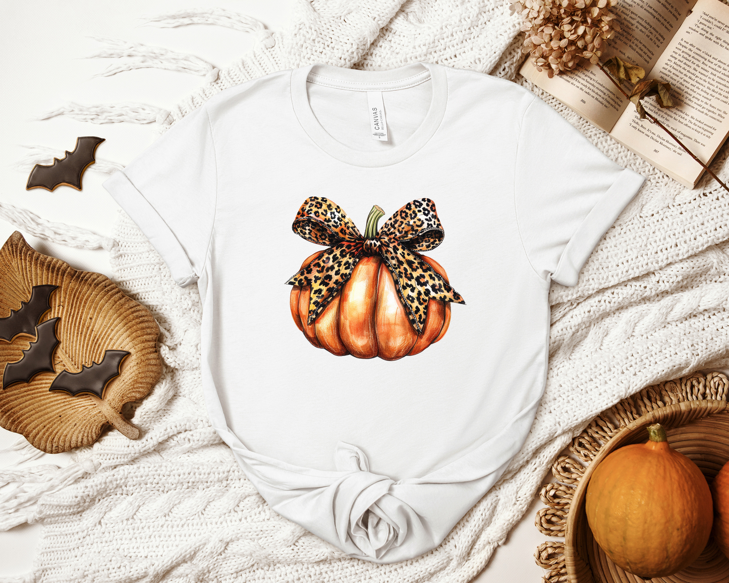 Leopard Pumpkin Tee