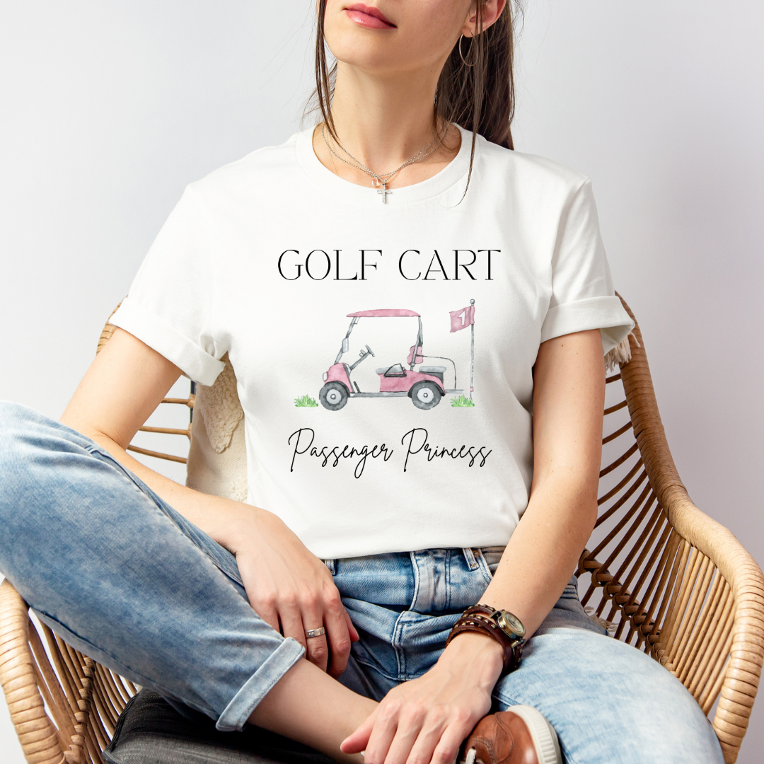 Golf Cart Princess T-Shirt
