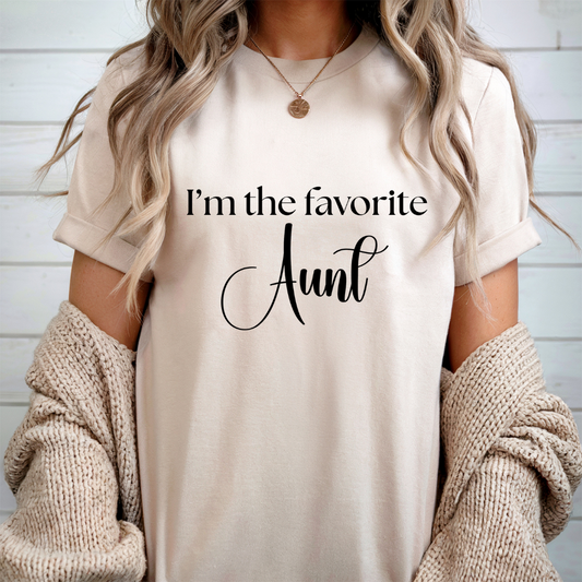 I'm the favorite Aunt Tee