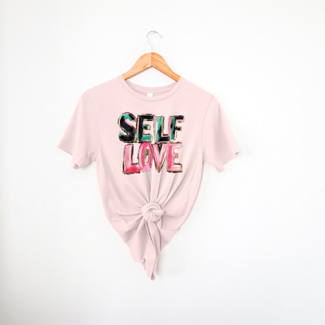 Self Love Air Brush Look T Shirt or Sweater