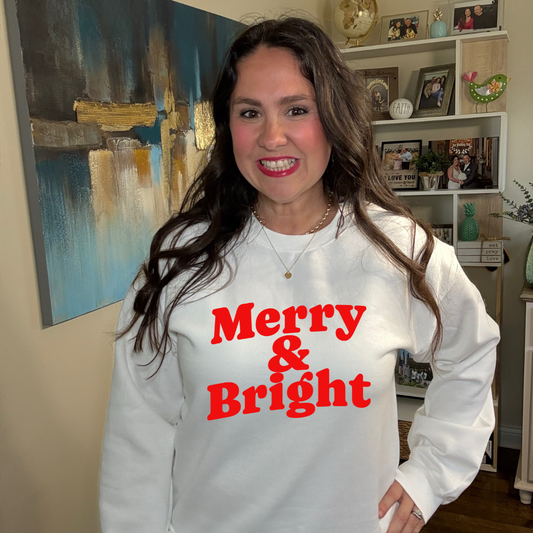 Merry & Bright Sweatshirt