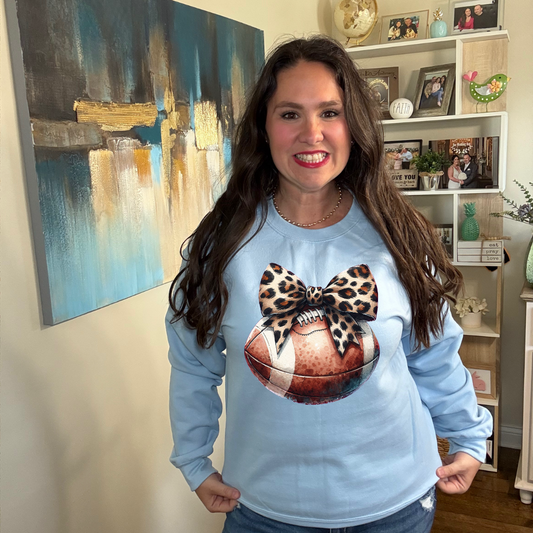 Leopard Football | Sweatshirt