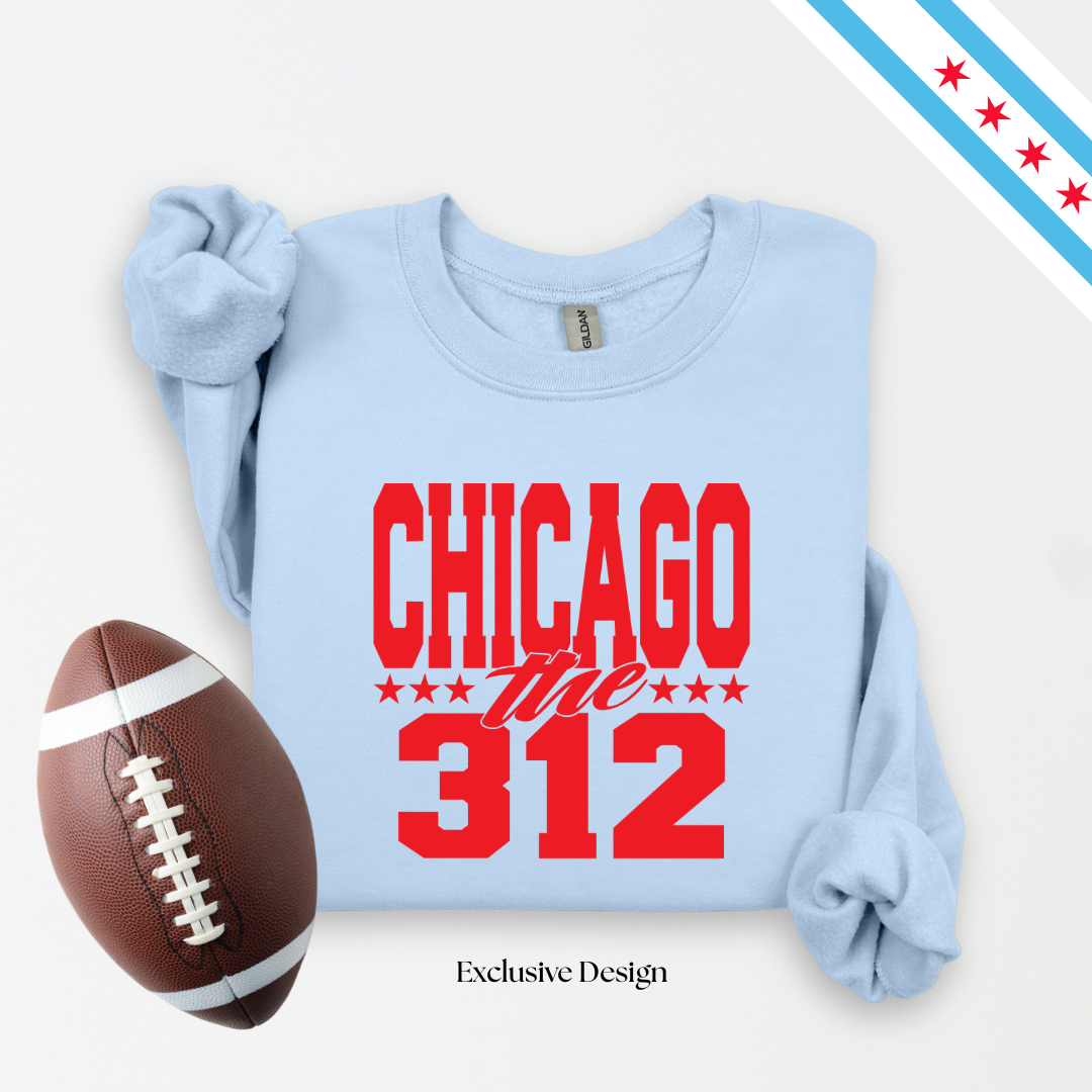 Chicago Bold Red Sweatshirt