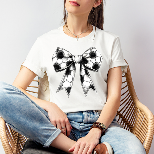Soccer Bow | T-shirt or Sweatshirt