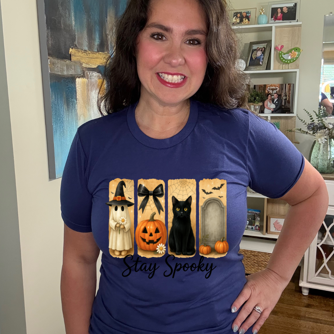 BrushStroke Stay Spooky Tee