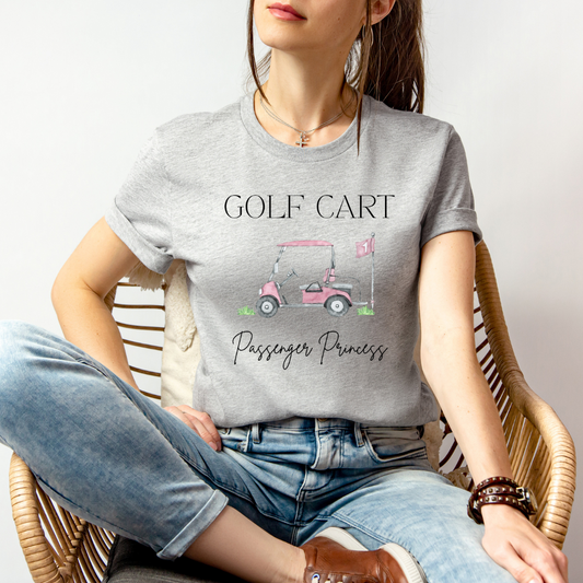 Golf Cart Princess T-Shirt