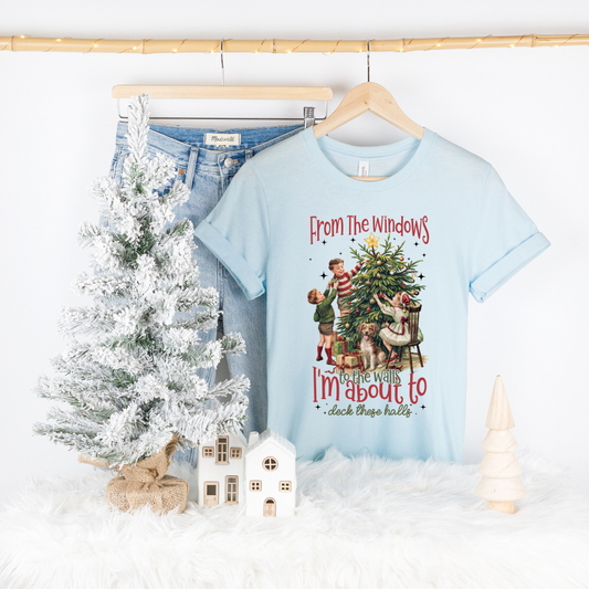 About to Deck These Halls T-Shirt