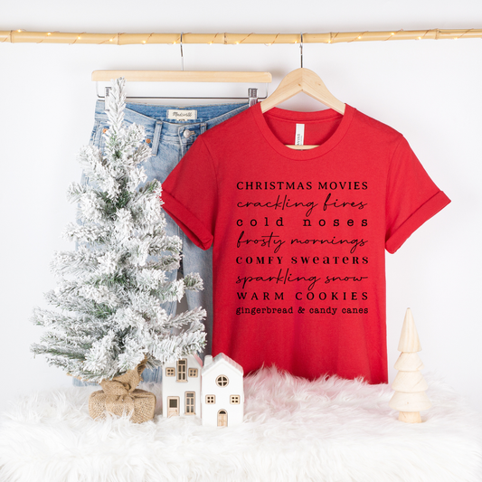 Christmas Words T-Shirt
