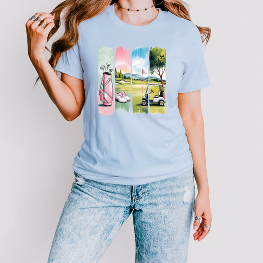 Golf Girlie T Shirt