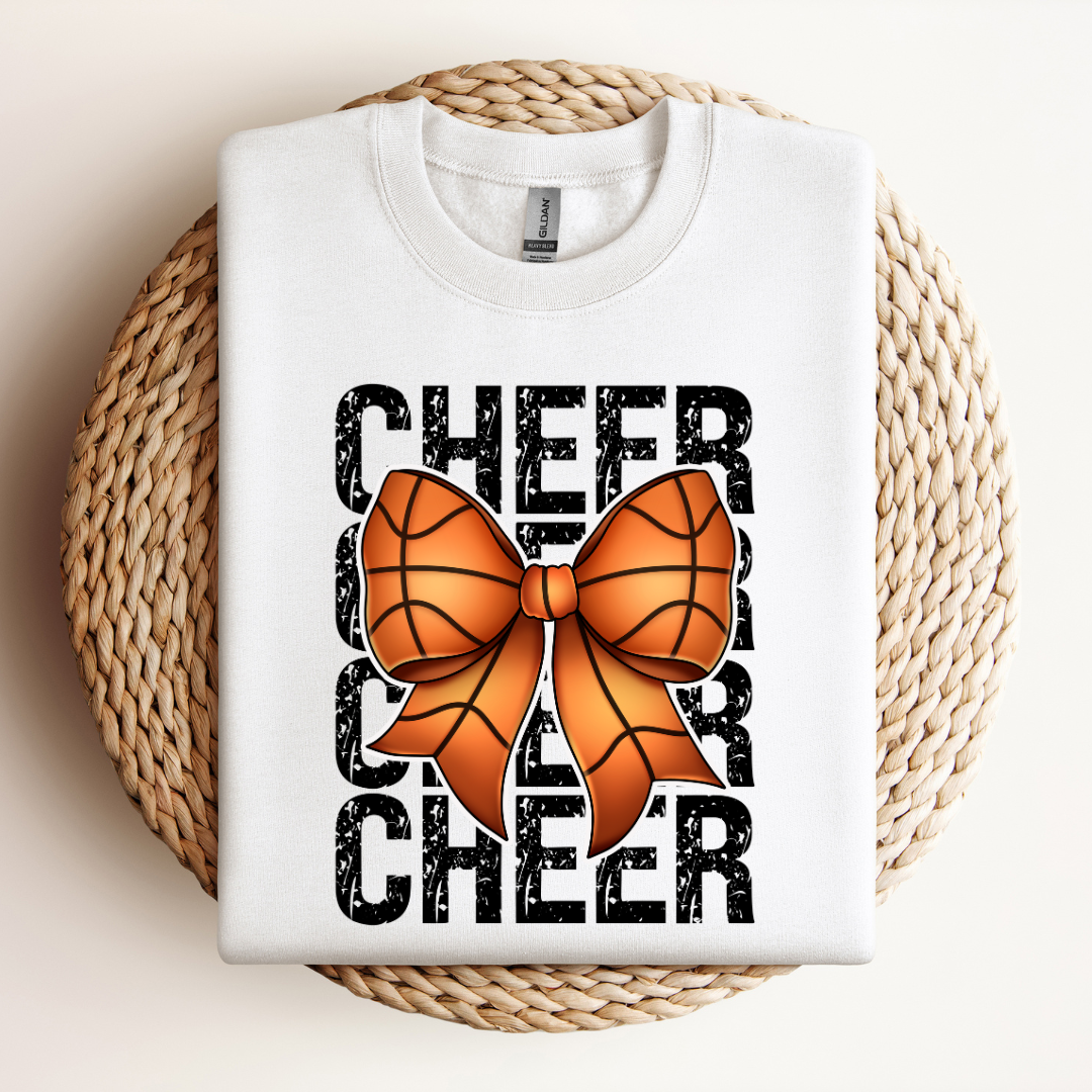 Cheer Basketball Bows | Sweatshirt