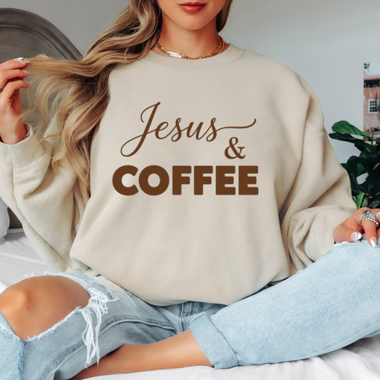 Jesus & Coffee Sweatshirt