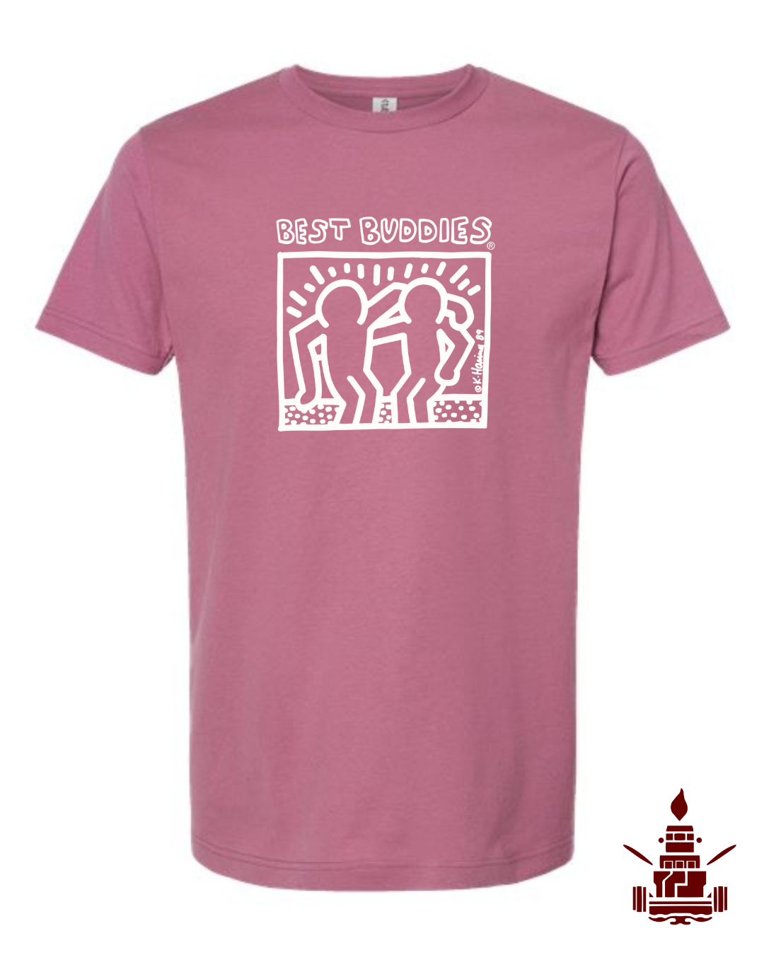 Best Buddies T-Shirt- Cassis