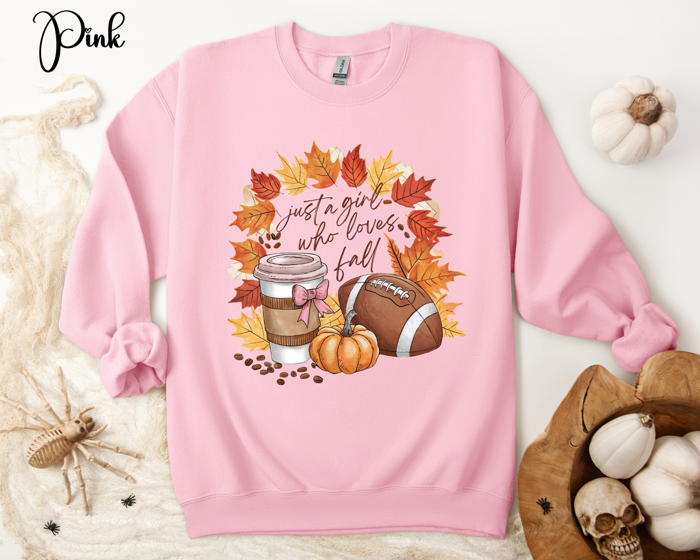 Just a Girl Who Loves Fall Sweatshirt