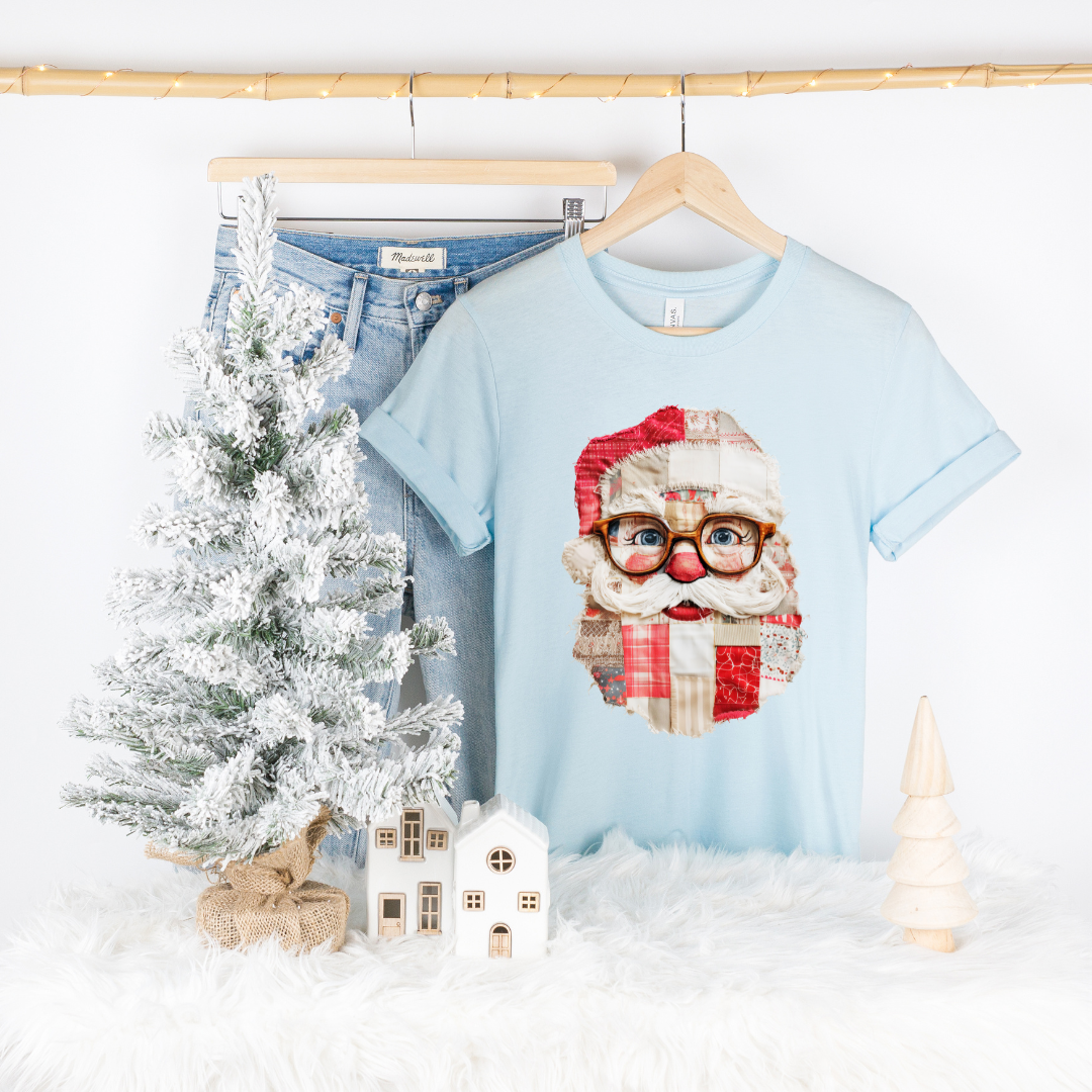 Santa Patchwork T-Shirt