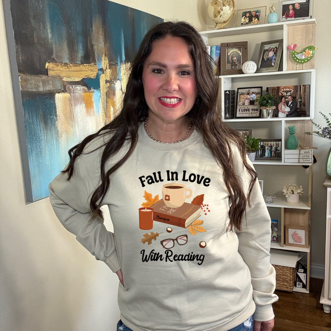 Fall in Love with Reading Sweatshirt