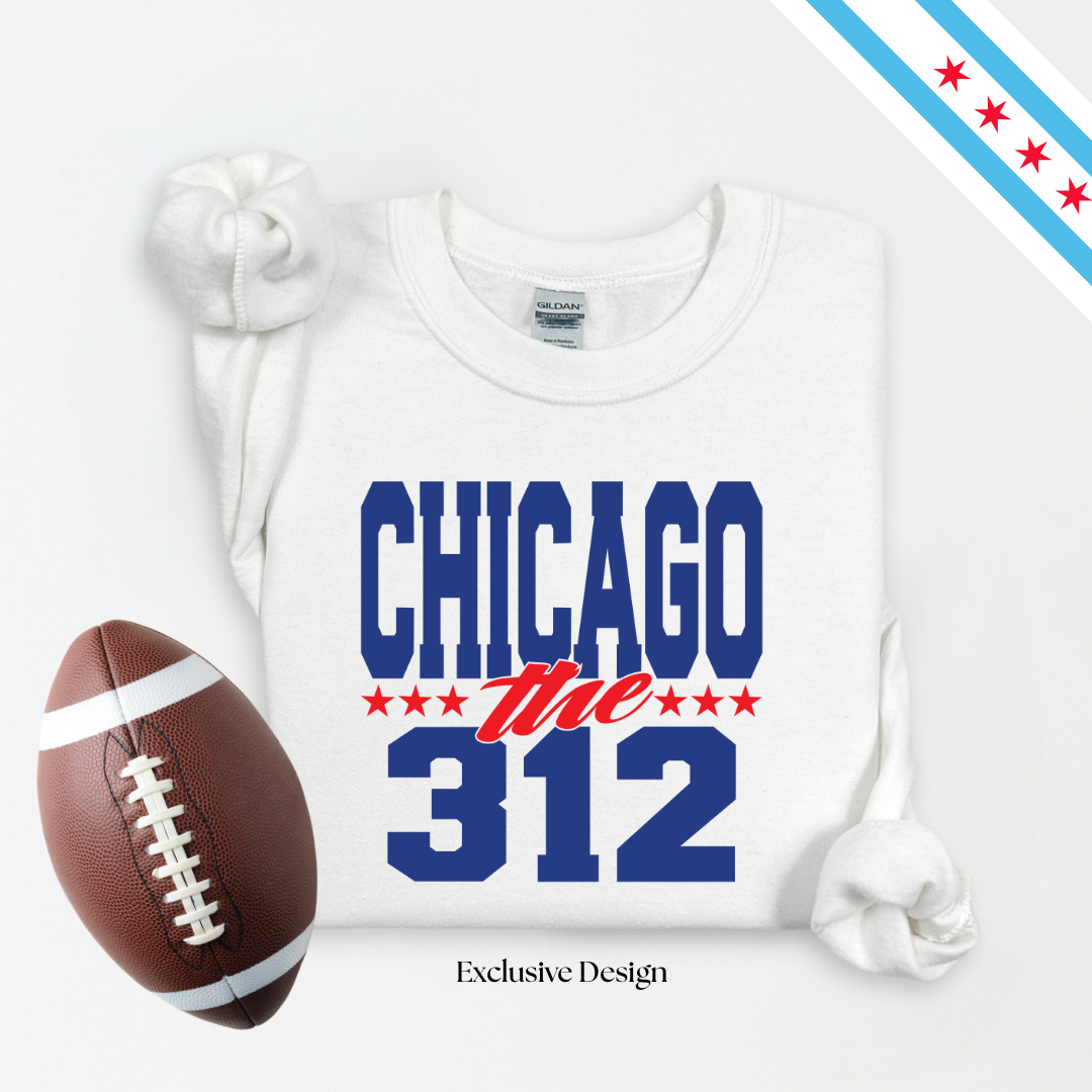 Chicago Bold Blue Sweatshirt