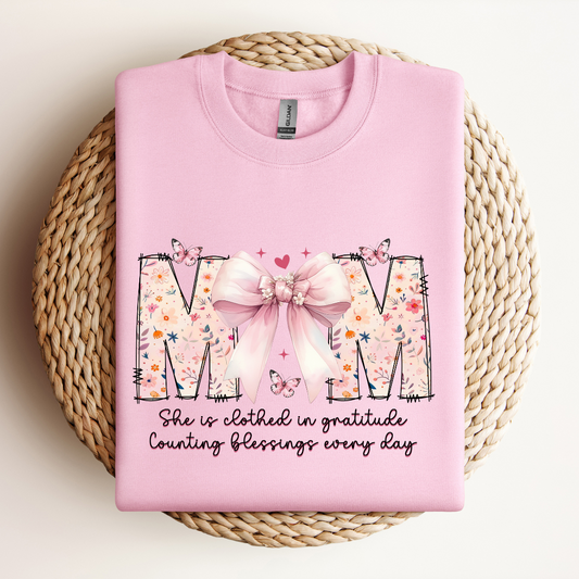 Mom Bow| Sweatshirt & Tee