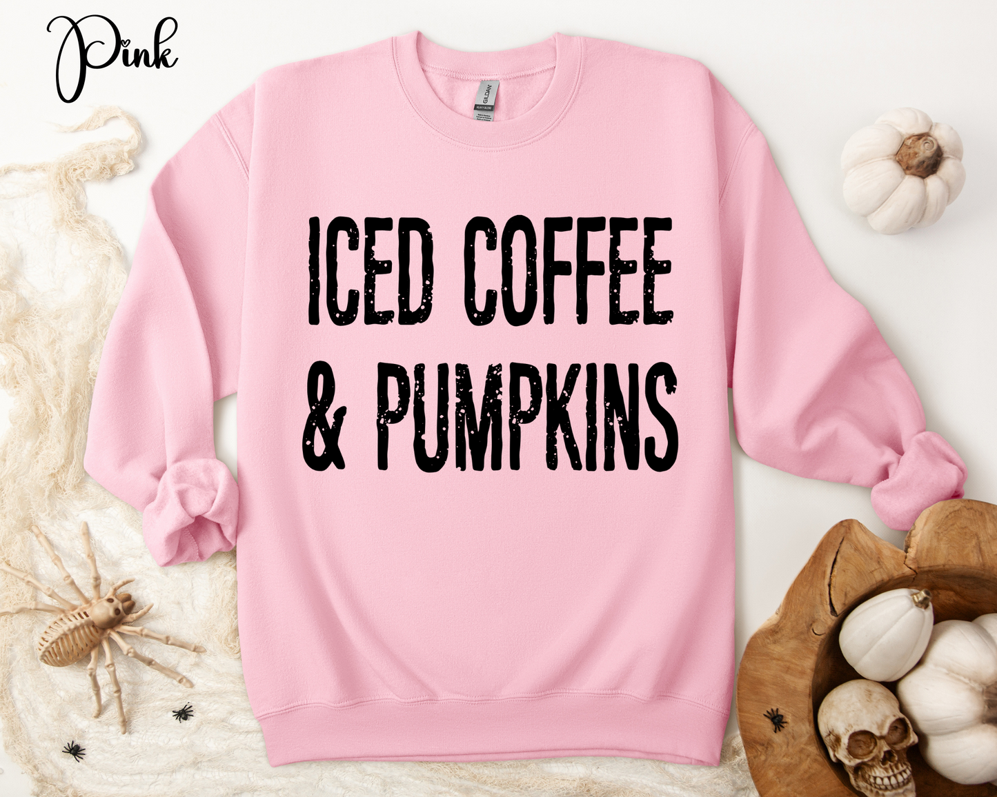 ICED COFFEE & PUMPKINS Sweatshirt