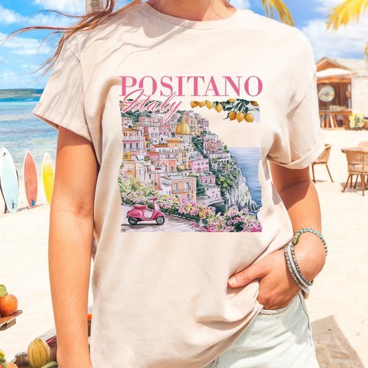 Positano Italy T Shirt