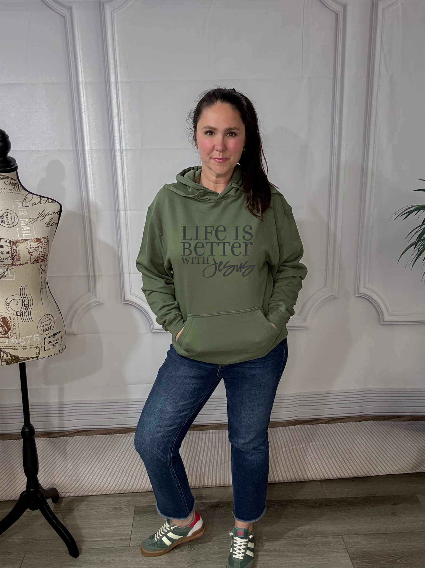 Life Is Better With Jesus Hoodie