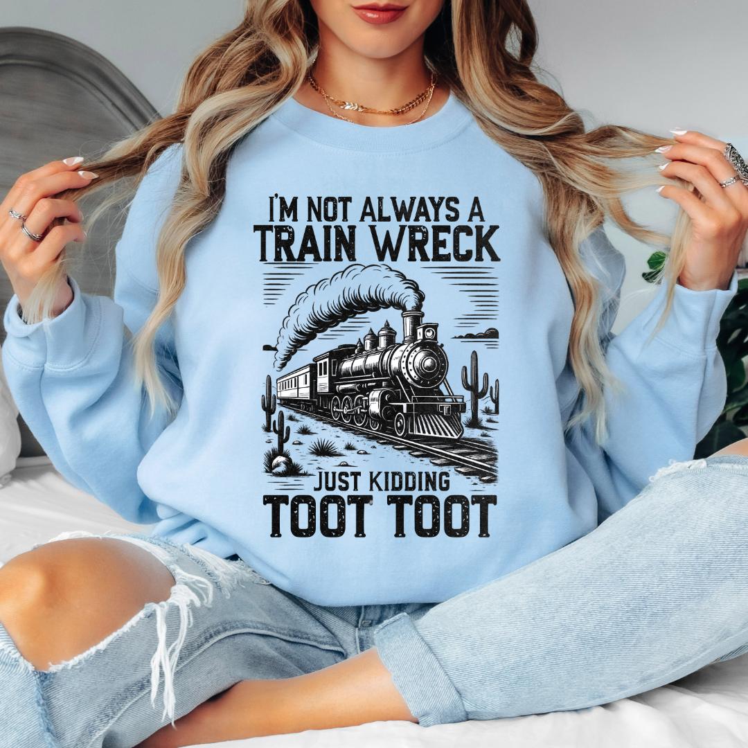 Train Wreck Sweatshirt