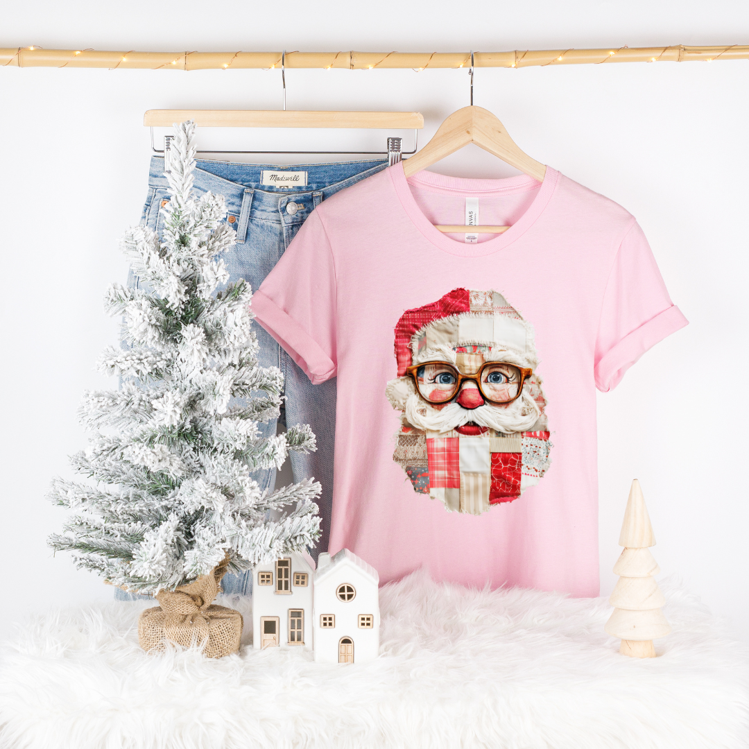 Santa Patchwork T-Shirt