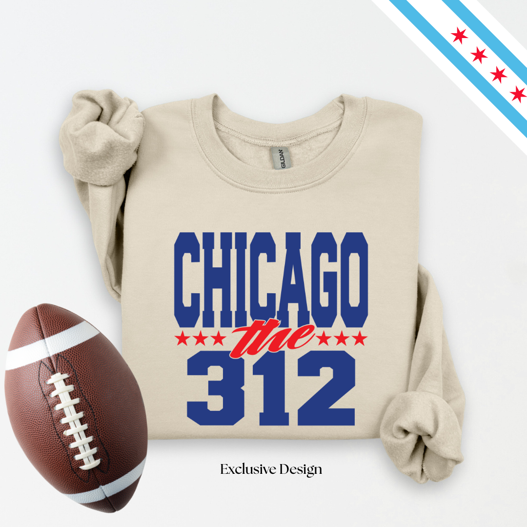 Chicago Bold Blue Sweatshirt
