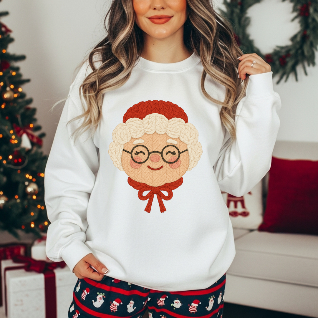 Yarn Mrs. Claus Sweatshirt