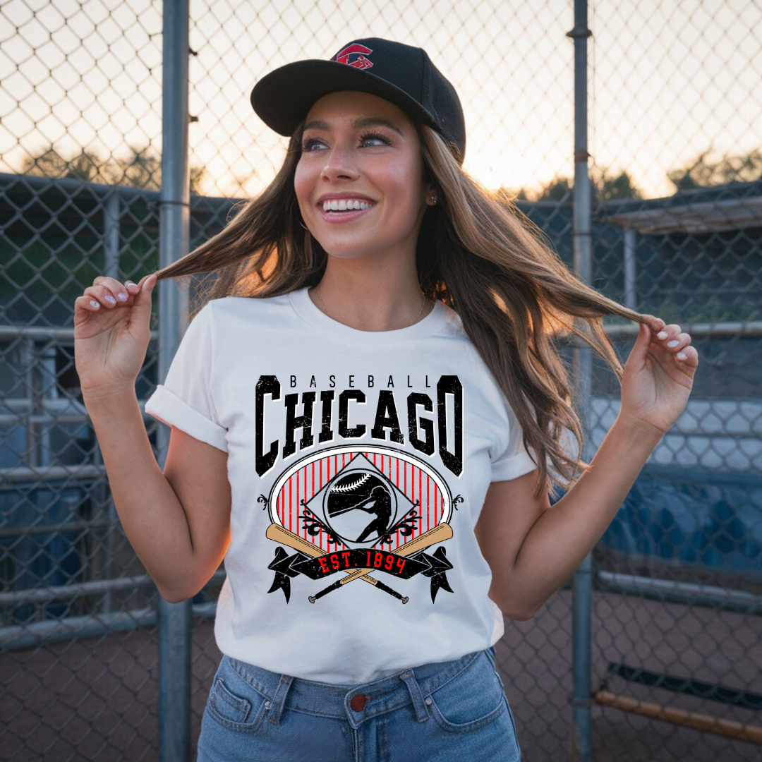 Vintage Chicago Baseball Teams| T-Shirt
