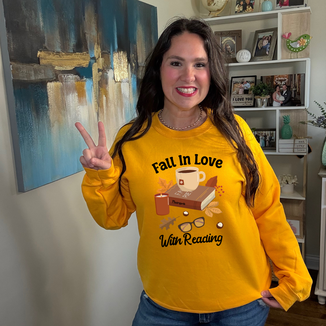 Fall in Love with Reading Sweatshirt