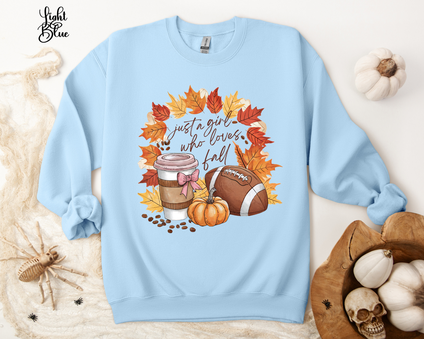 Just a Girl Who Loves Fall Sweatshirt