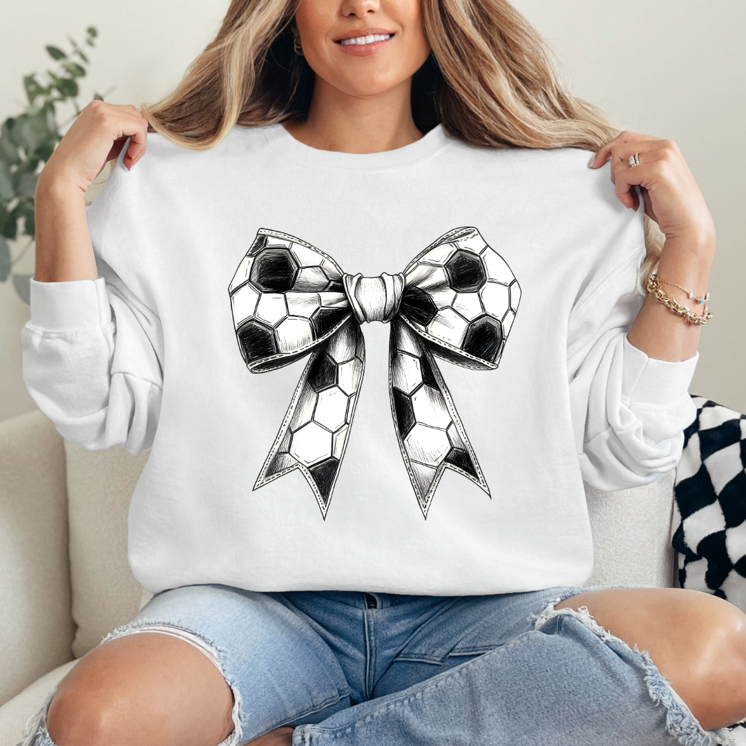 Soccer Bow | T-shirt or Sweatshirt
