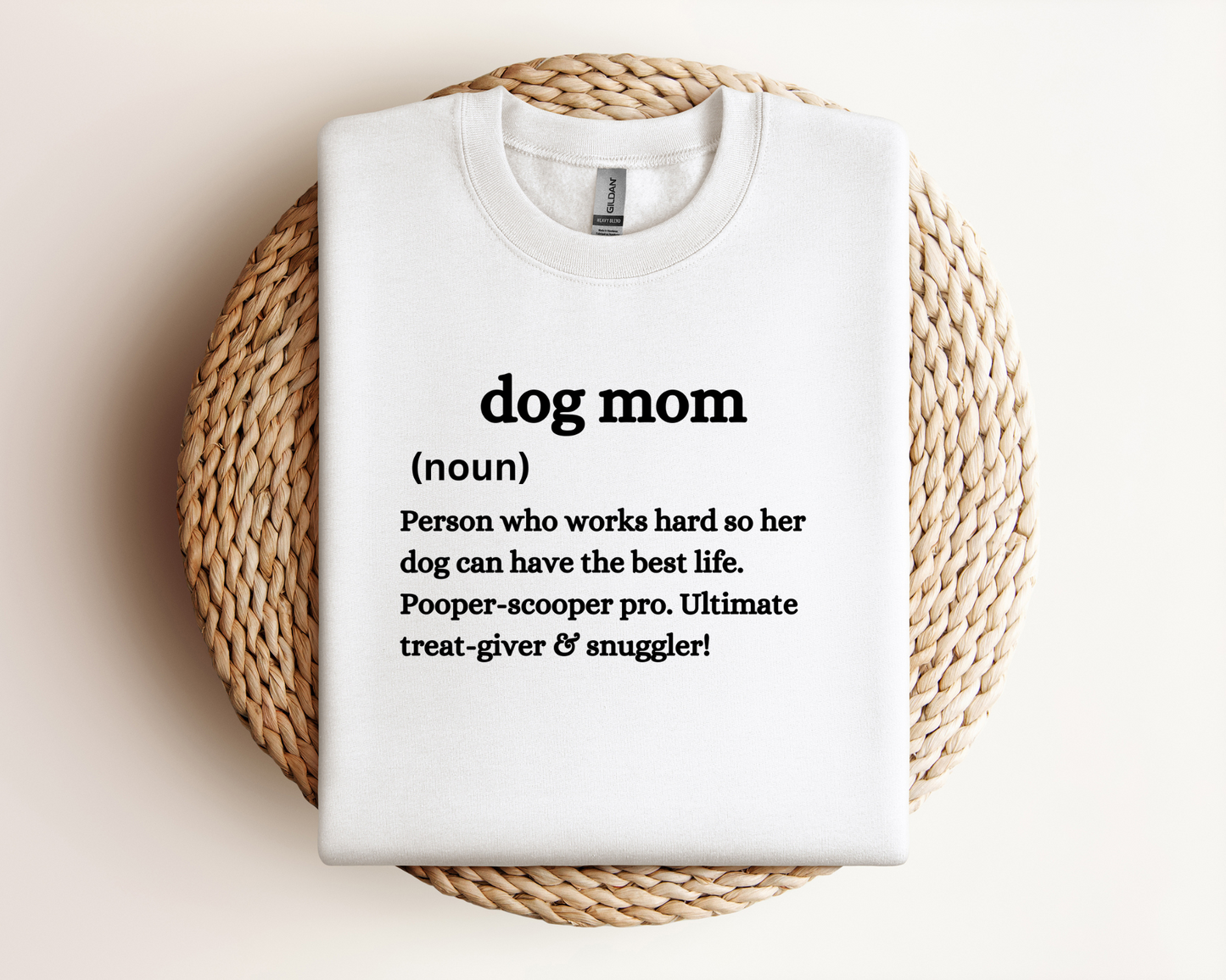 Dog Mom, Noun | Sweatshirt