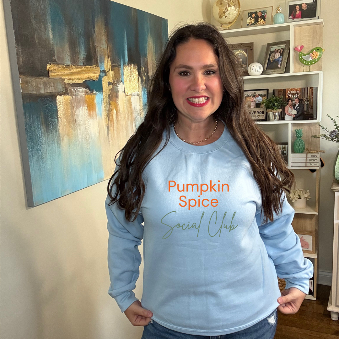 Pumpkin Spice Social Club Sweatshirt
