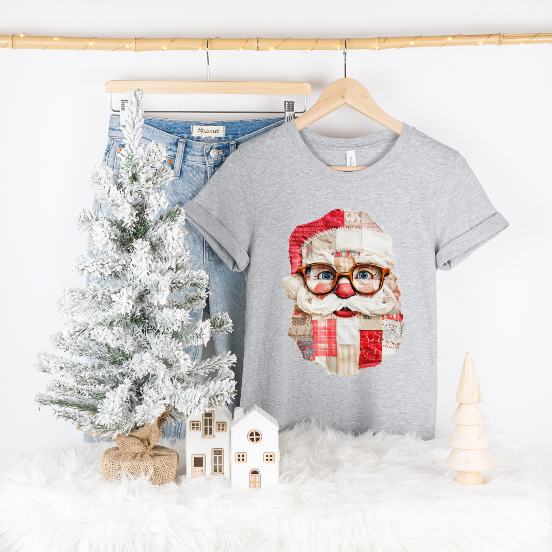 Santa Patchwork T-Shirt