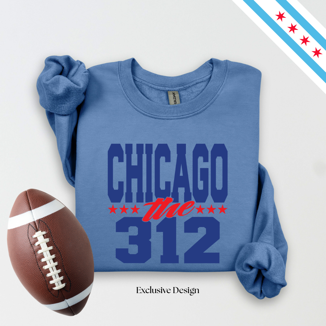 Chicago Bold Blue Sweatshirt